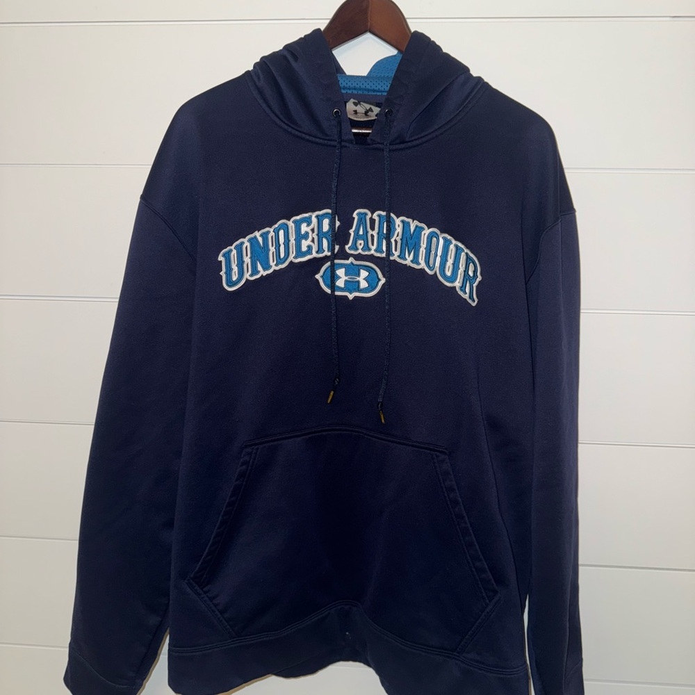 Under Armour Men's Dark Blue Hoodie